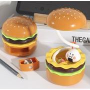 ハンバーガー  模型  ランプ   鉛筆削り付き    LED発光    子供用  インテリア用  プレゼント