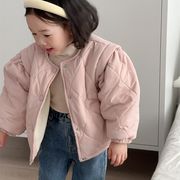 ins冬新品  韓国風子供服  キッズ服  綿入れの服   アウター コート ジャケット  男女兼用   2色