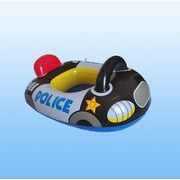 パトカー  2024 夏新作 ハワイ 子供浮き輪 ビーチ用 プール   砂浜 水泳用品 水遊び