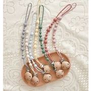 子供用品 知育玩具  おしゃぶりホルダー おもちゃ チェーン シリコン 歯を磨く  7色