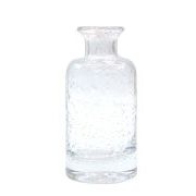 KST：手吹きバブルガラスフラワーベース ボトル