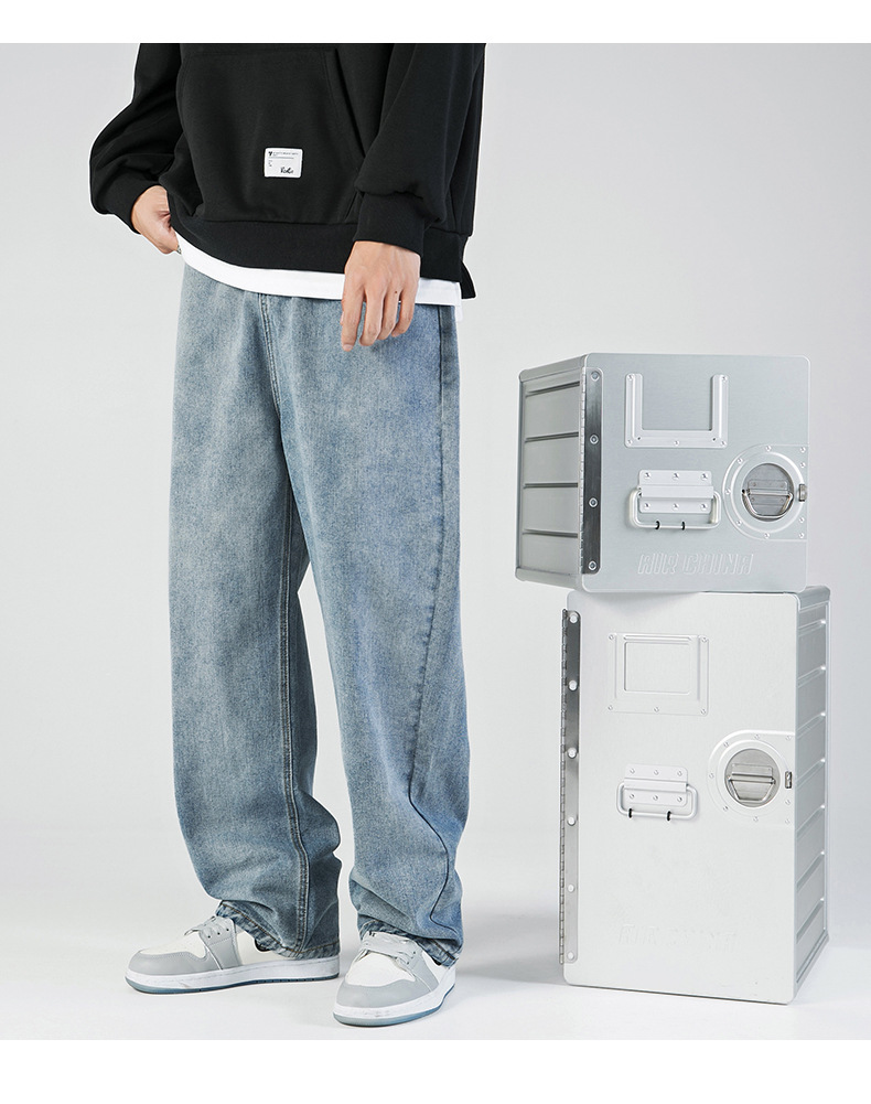 デニム デニムパンツ メンズ 大きいサイズ ズボン メンズ ワイド ワイドパンツ メンズ