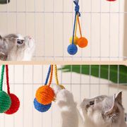 【2023春夏新作】 ペット用品　 知育玩具 ボール 全3色 噛む練習　餌入れ 集中力向上・嗅覚訓練