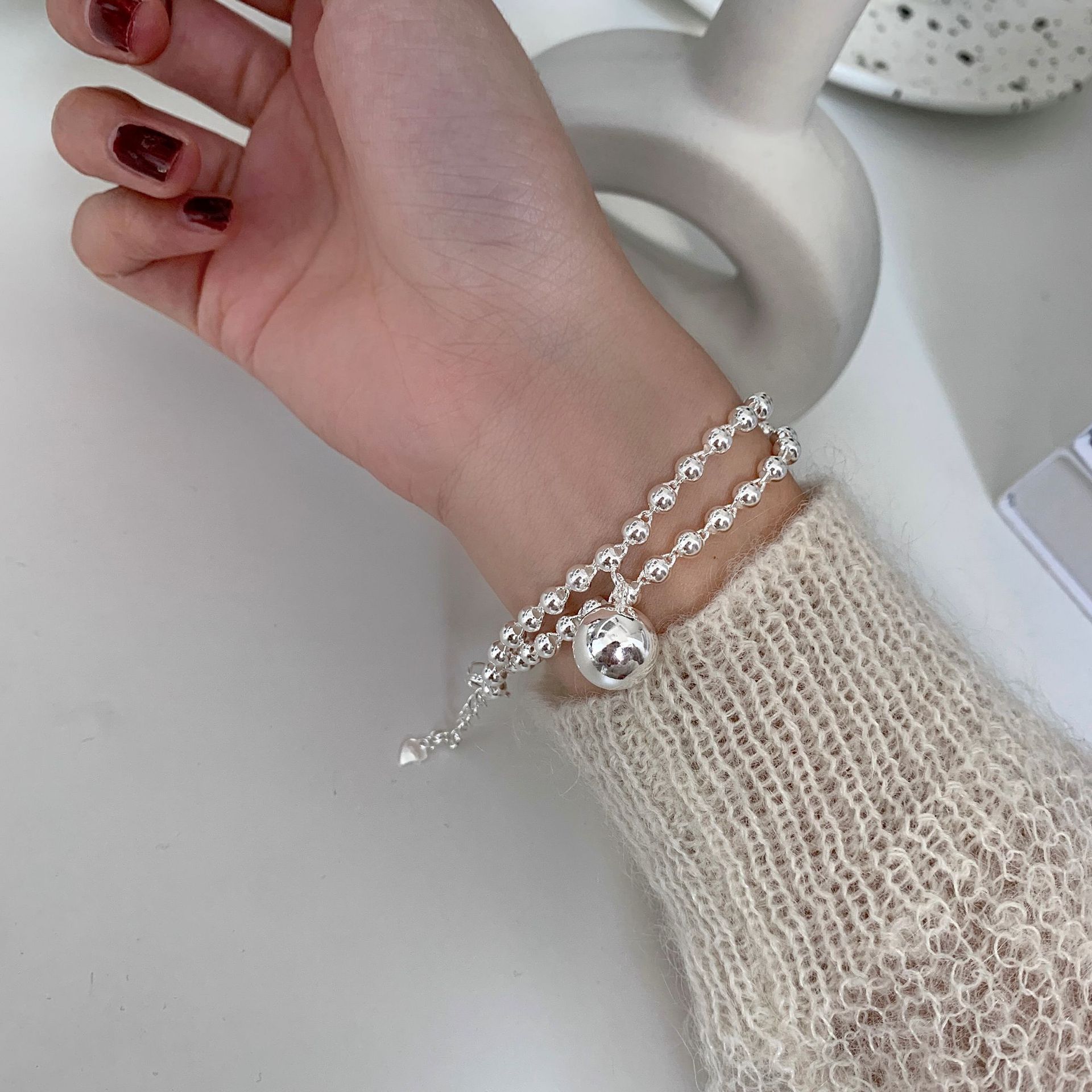 Silver925 存在感有る ブレスレット 存在感 ブレスレット 腕飾り 個性的 アクセサリー 925シルバー