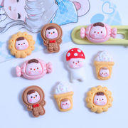 デコパーツ　手芸DIY デコレーションパーツ　アクセサリー材料　貼り付けパーツ　クラフト