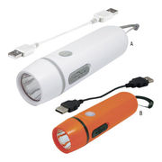 （防災・防犯）（ランタン／ライト）ダイナモ&USB充電ライト ES035