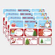 クリスマス　封印シール　ありがとうシール　サンキューシール　ラッピングシール　ステッカー