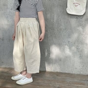 2023年夏新作★ベビー服★男女兼用  カジュアル系  チノバンツ 韓国系 ロングパンツ   90-140cm★