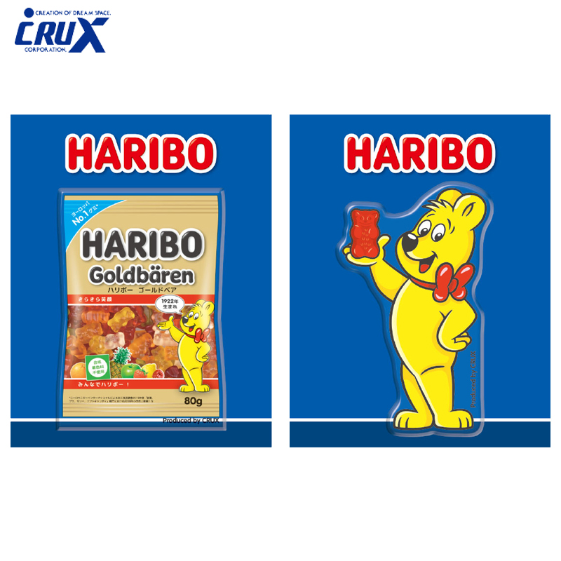 ■CRUX(クラックス)■　HARIBO　アクリルクリップ