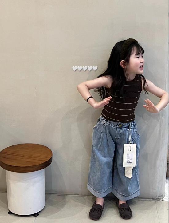 2023韓国風子供服   ベビー服 キッズ 　子供服　ジーパン ズボン 90-140cm