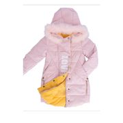韓国子供服 女の子 中綿コート ファーコート チェイクダウンコート キッズ ジャケット アウター