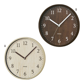 （インテリア・ファッション・時計）（掛時計／置時計／デジタル時計）マグ インテリア掛時計 梓 W-742