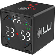 llano TickTime Cube 楽しく時間管理ができるポモドーロタイマー ブラック