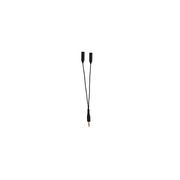 【10個セット】 YAZAWA 2分配オーディオコード黒 TK01BKX10