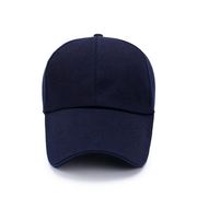 キャップ 帽子 ぼうし 長い ツバ 11cm シンプル メンズ ミリタリー ワークキャップ UVカット
