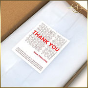 【2色】ありがとうシール THANK YOU 販促シール ラベル ステッカー ギフト 包装 ラッピング用品 梱包材