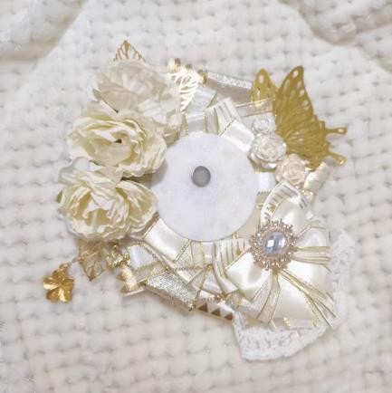 人気新作  痛バッグ DIY小物  レース推し活自作 バッジ グッズ アクセパーツ 可愛い   装飾 9色