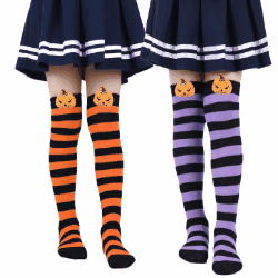 ハロウィン   韓国子供服  キッズ ニーソックス 赤ちゃんの靴下  子供靴下 カボチャ  ベビー服 8色