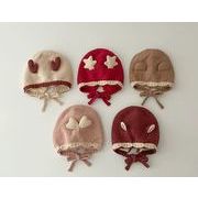 クリスマス  子供帽子  ニット帽子   ベビー用 キャップ  可愛い  男女兼用   ハット  クリスマス帽子 5色