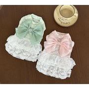 ペット服 犬服 超可愛い ワンピースペット用品 猫服 ネコ雑貨 小型犬服   2色