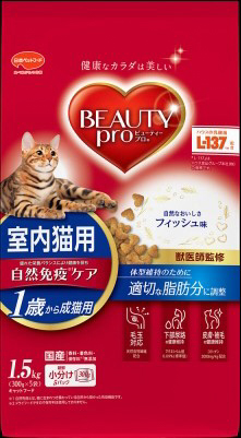 [日本ペットフード]ビューティープロ　キャット　成猫用1．5kg