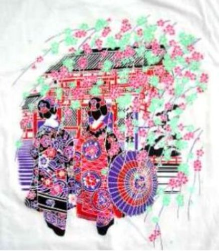 FJK 日本のTシャツ お土産 Tシャツ 八坂舞妓 Sサイズ T-221-S