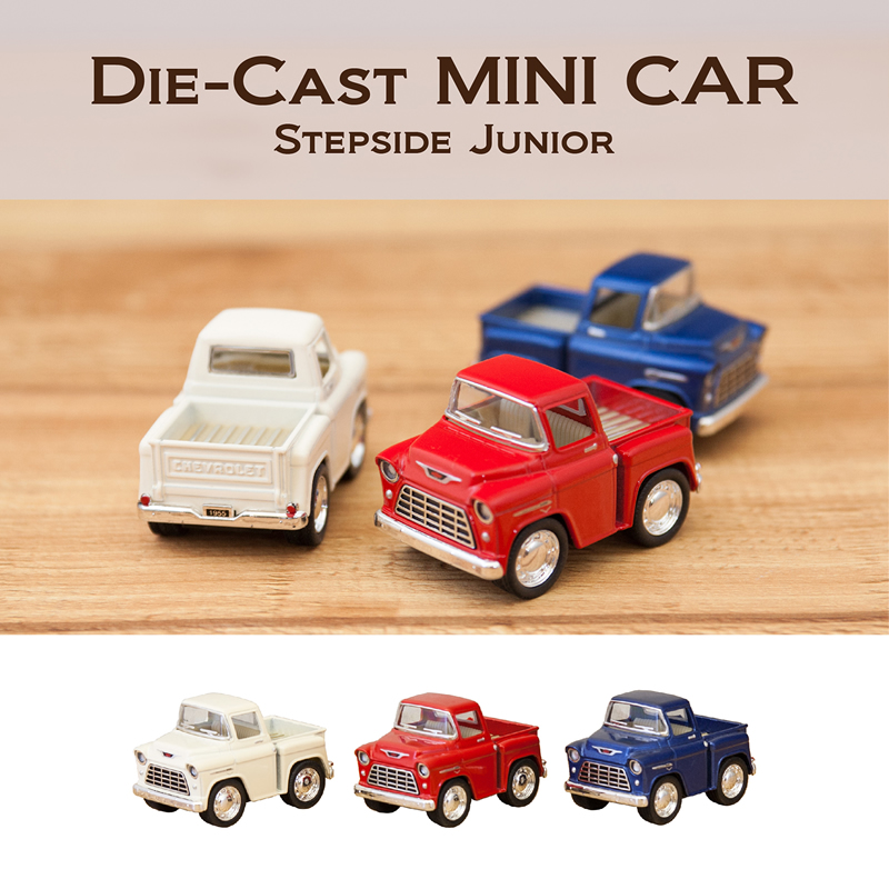 【 2” Stepside Junior(S) 】★ダイキャストミニカー12台セット★