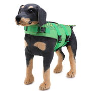 犬　ワンちゃん　ペット用　浮き輪 海や川などの水遊びに　事故防止 あご乗せ　ワニ