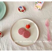 トレイ    置物    飾り盤    セラミック皿   撮影道具   ピンク   可愛い   収納皿