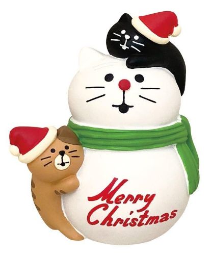 【予約販売】 concombre 子猫と雪だるま  ZXS-35022X
