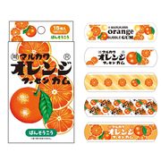 お菓子シリーズばんそうこう　マルカワフーセンガム／オレンジ