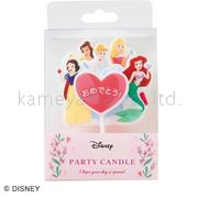 kameyama candle ディズニーパーティーキャンドル　「　プリンセス　」 12個セット キャンドル