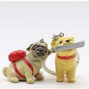 キーホルダー  犬   韓国風    キーリング    プレゼント  バッグストラップ  DIY  小物  可愛い