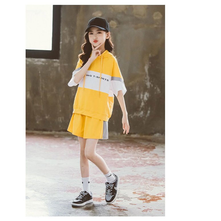 子供服 セットアップ 夏 綿 韓国子供服 女の子 トップス Tシャツ キッズ 上下セット パンツ 可愛い 株式会社 EMSテクノロジー  問屋・仕入れ・卸・卸売の専門【仕入れならNETSEA】