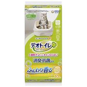 [ユニ・チャーム]デオトイレ　ふんわり香る消臭・抗菌シート　ナチュラルソープの香り10枚