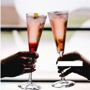大感謝祭限定トレンド 新品 INSスタイル バー パーティー V型 シャンパングラス カクテルグラス 泡グラス