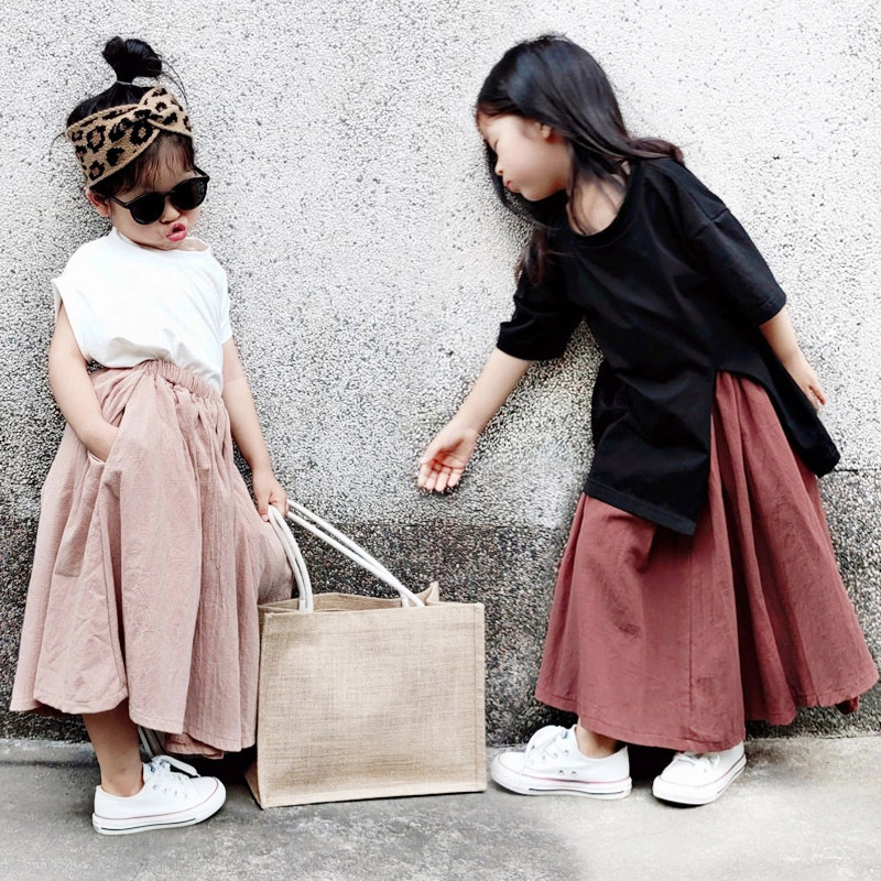 【2023夏】韓国風子供服 ベビー服 キッズ 女の子 親子服　スカート