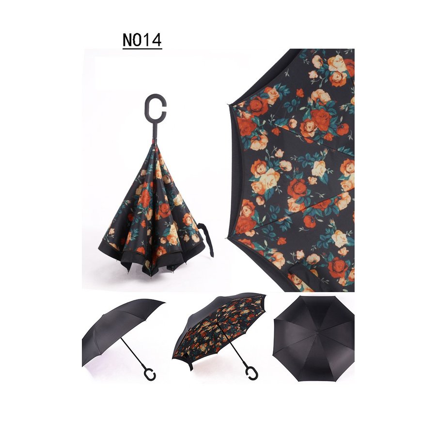 傘 逆さ傘 晴雨兼用 UVカット 遮光 自立 おしゃれ かわいい レディース メンズ 長傘 日傘