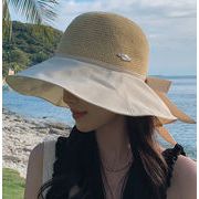 暑い季節も涼しく過ごせる 帽子 夏 日焼け防止 つば広 帽子 小顔対策 レディース サンバイザー
