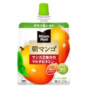 【1・2ケース】ミニッツメイド朝マンゴ 180gパウチ(6本入)