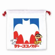 クレヨンしんちゃん フラット巾着 サトーココノカドー
