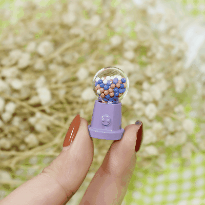 ドールハウス ミニチュア フィギュア ぬい撮おもちゃ ミニ家具ディスプレイ キャンディ販売機 29mm