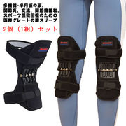 2個（1組）セット 膝サポーター 膝を強力サポート 膝痛サポーター 膝保護ブースター 助力