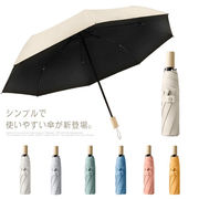 日傘 折りたたみ傘 晴雨兼用 3段折り 手動傘 8本骨 雨傘 撥水傘 耐風傘 UV対策 紫