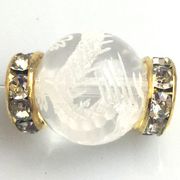 ロンデル（GLホワイト/平型）　 10mm　100個