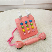 INS新作  おもちゃ 子供の日 贈り物  木製電話 木製  玩具  知育玩具 ベビーギフト 出産祝い