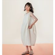 2023夏新作 ins 韓国風子供服 キッズ 服  ワンピース 気質 スカート ドレス 120cm-170cm