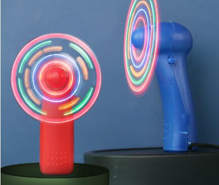 光るおもちゃ 扇風機　ミニ  おもちゃ  玩具 子供  幼稚園  キラキラ プレゼント お祭り