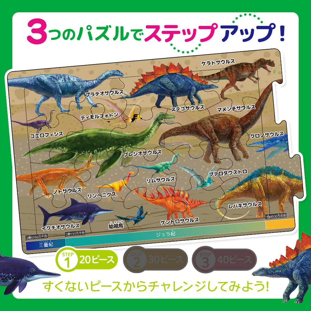 恐竜 パズル - ジグソーパズル