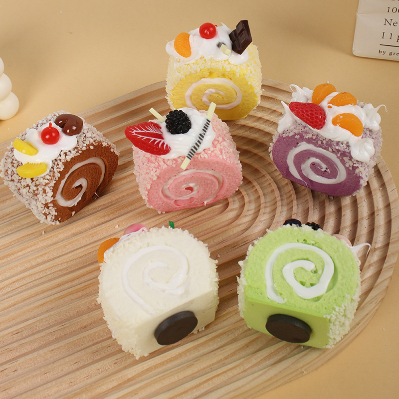⭐KAILUA⭐様 ☆ロールケーキ 他☆フェイクスイーツ 食品サンプル 正規取扱店】 食品 そっくり 本物 サンプル スイーツ セット 6個